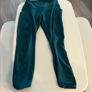 Lululemon Athletica Deep Teal Leggings